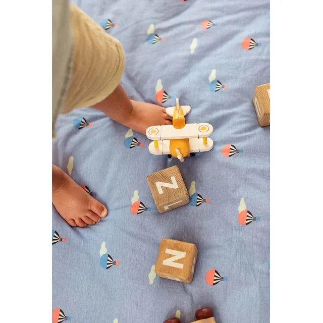 Play & Go Playmat & Storage Bag - Soft - Air Balloon - Laadlee