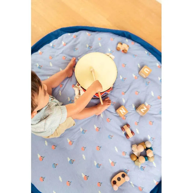 Play & Go Playmat & Storage Bag - Soft - Air Balloon - Laadlee