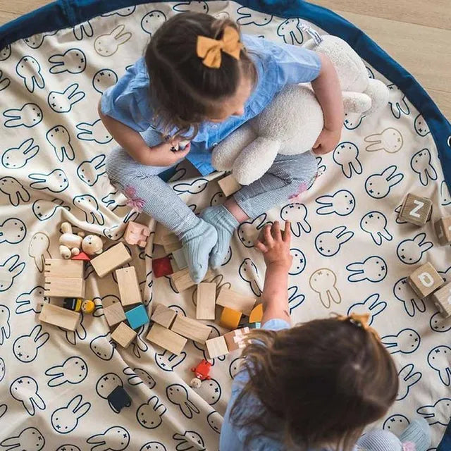 Play & Go Playmat & Storage Bag - Soft - Miffy Soft - Laadlee