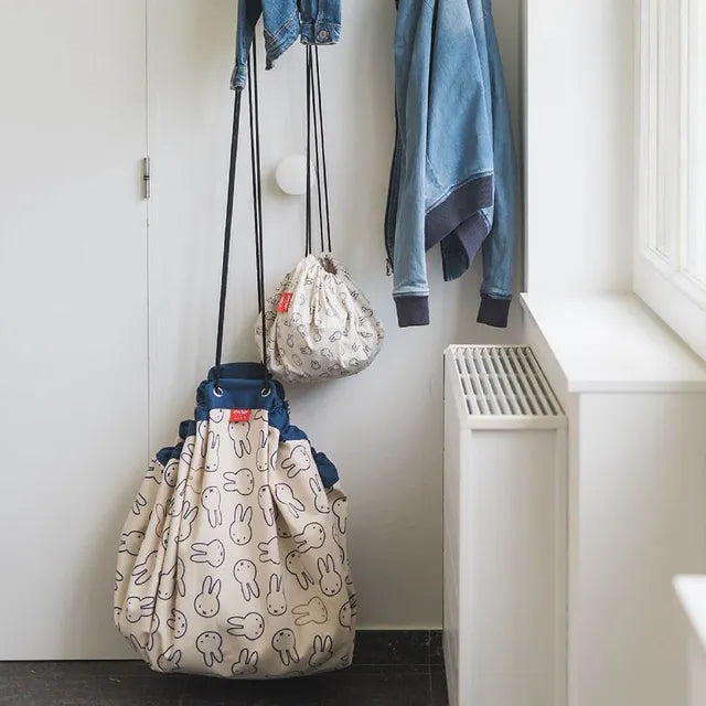 Play & Go Playmat & Storage Bag - Soft - Miffy Soft - Laadlee