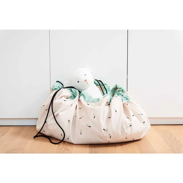 Play & Go Playmat & Storage Bag - Swan - Laadlee