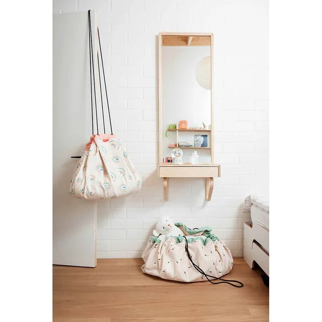 Play & Go Playmat & Storage Bag - Swan - Laadlee