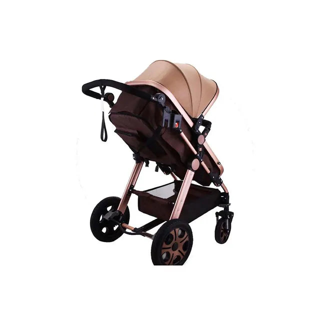 Pikkaboo - 4in1 Luxury Stroller Travel System - Beige - Laadlee