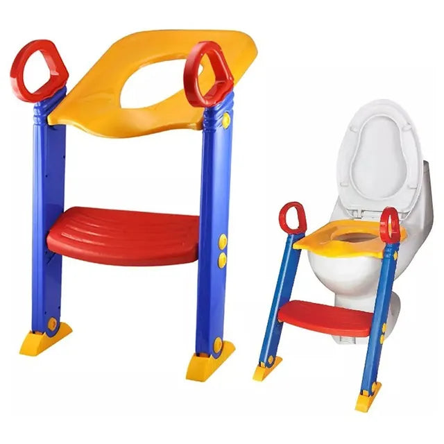 Pikkaboo Potty Trainer Seat with Ladder  - Laadlee