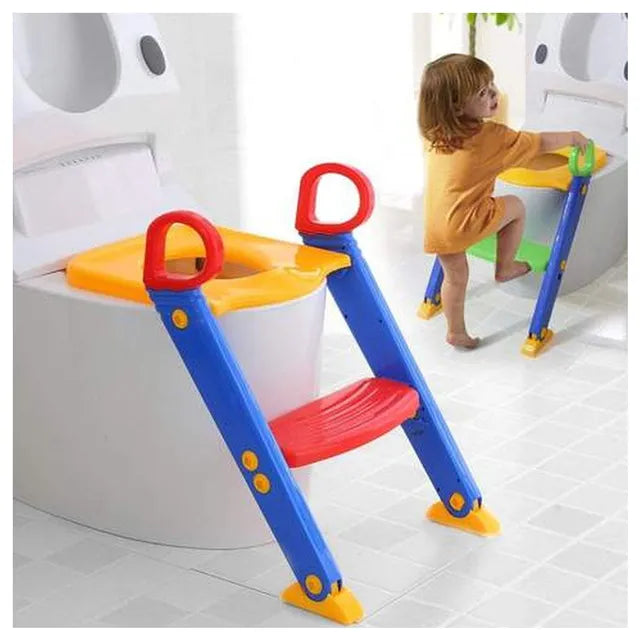 Pikkaboo Potty Trainer Seat with Ladder  - Laadlee