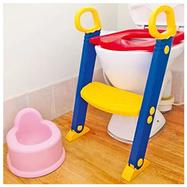 Pikkaboo Potty Trainer Seat with Ladder  - Laadlee