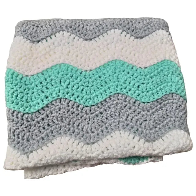 Pikkaboo Cuddles & Snuggles Breathable Crochet Baby Blanket - Laadlee
