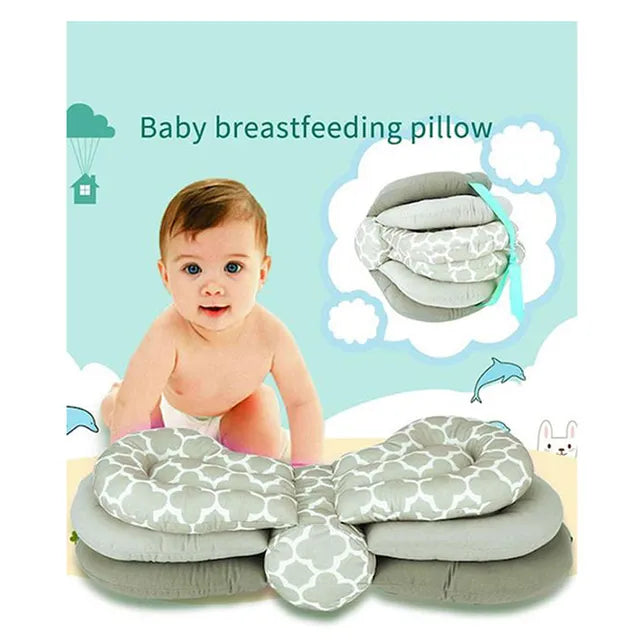 Pikkaboo - 3-in-1 Adjustable Nursing Pillow - Green - Laadlee