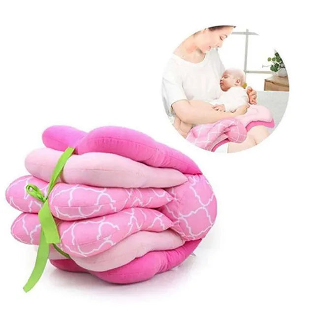 Pikkaboo - 3-in-1 Adjustable Nursing Pillow - Pink - Laadlee