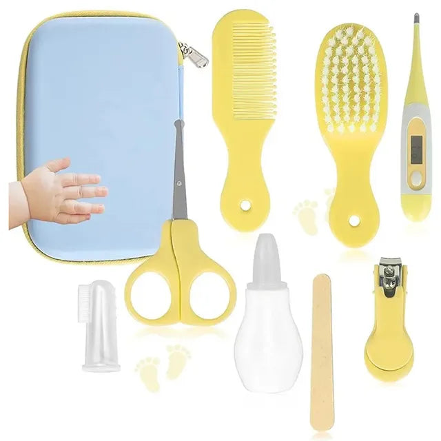 Pikkaboo 8in1 Premium Babycare Grooming Kit with EVA box - Laadlee