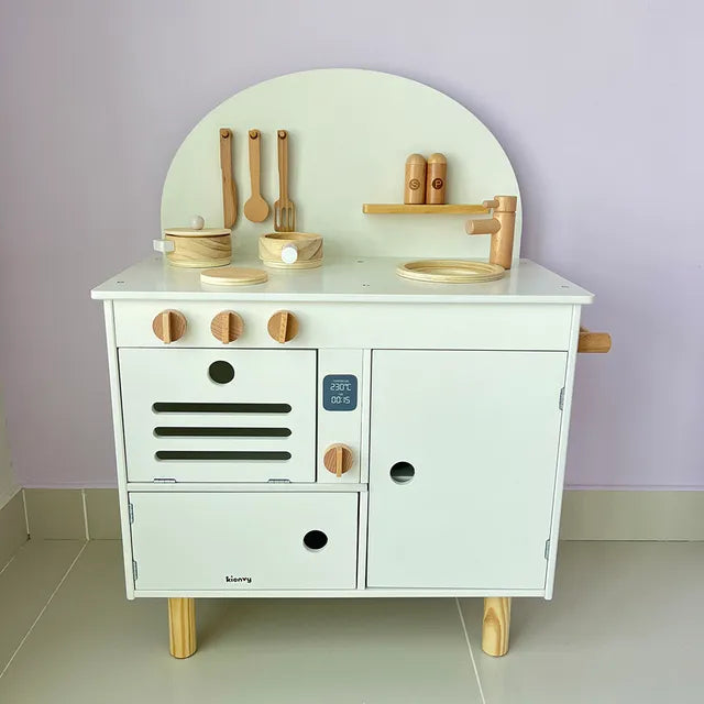 Woody Buddy - Vintage Kitchen - White - Laadlee