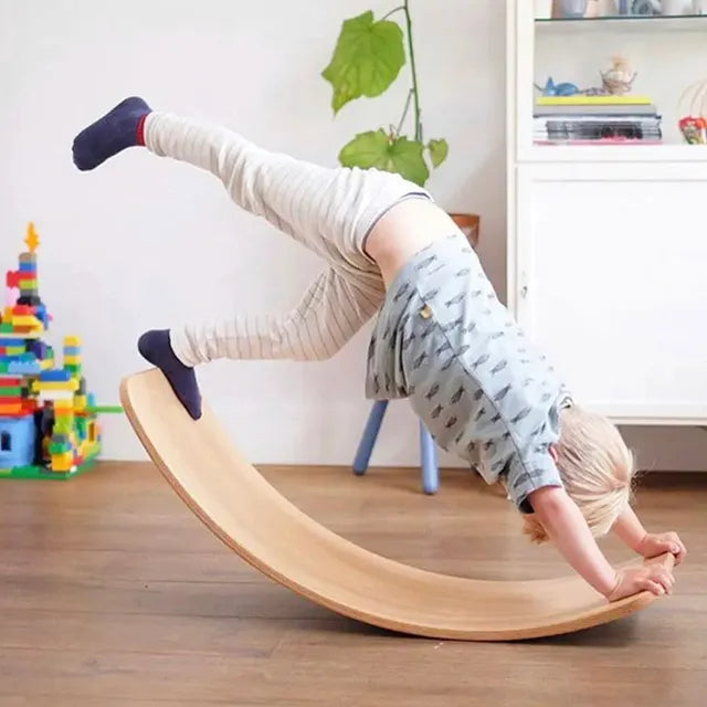 Woody Buddy - Balance Board - Gray - Laadlee