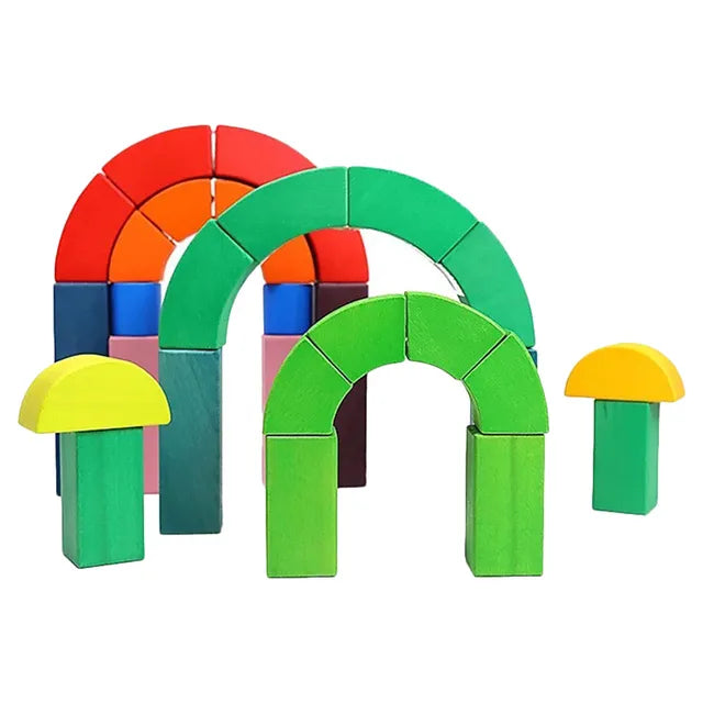Woody Buddy - Arches Building Set - Laadlee