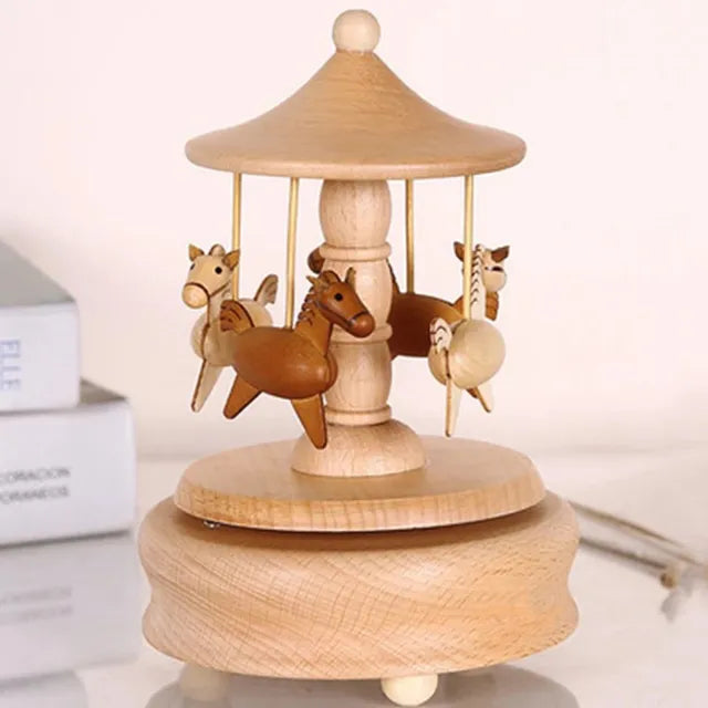 Woody Buddy - Musical Carousel - Pony - Laadlee