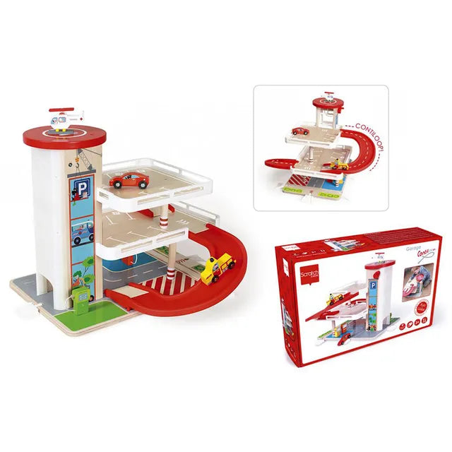 Scratch Europe Garage With Elevator - Laadlee