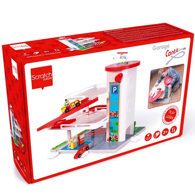 Scratch Europe Garage With Elevator - Laadlee