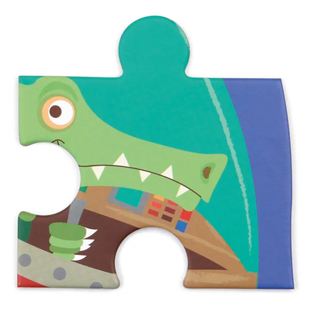 Scratch Europe Contour Puzzle - Space - Laadlee