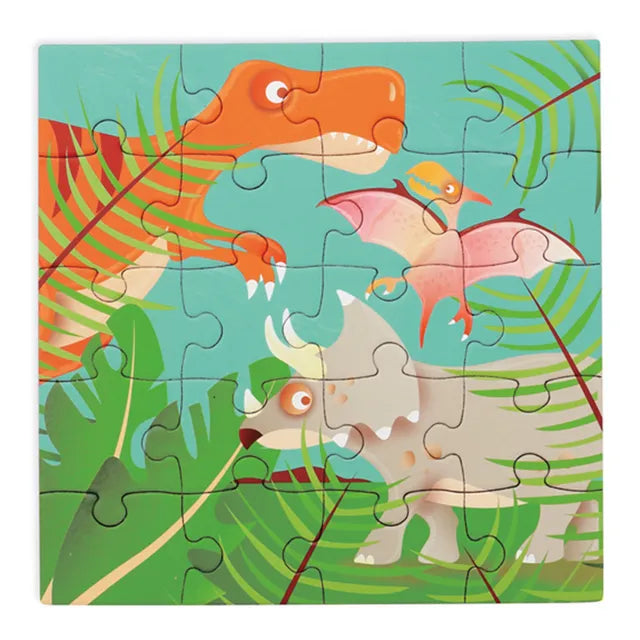Scratch Europe Dinosaurs Magnetic Puzzle Book To Go - Laadlee