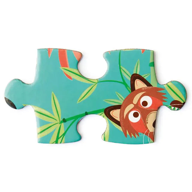 Scratch Europe Forest Life 20 Pcs Magnetic Puzzle Book To Go - Laadlee