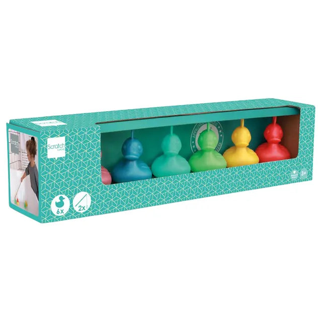 Scratch Europe Fishing Ducks - Laadlee