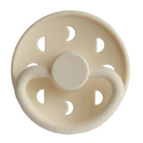 Frigg Moon Phase Latex Baby Pacifier 6M-18M, 1Pack, Cream - Size 2 - Laadlee