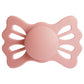 Frigg Lucky Symmetrical Silicone Baby Pacifier 6M-18M, Pretty In Peach - Size 2 - Laadlee