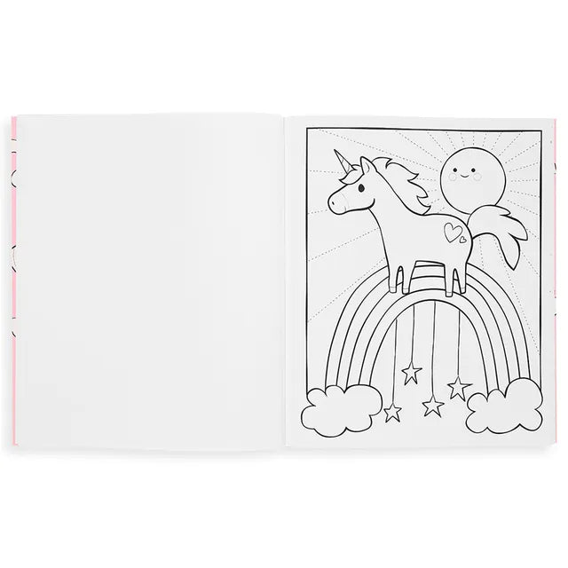 OOLY Coloring Book - Enchanting Unicorns - Laadlee