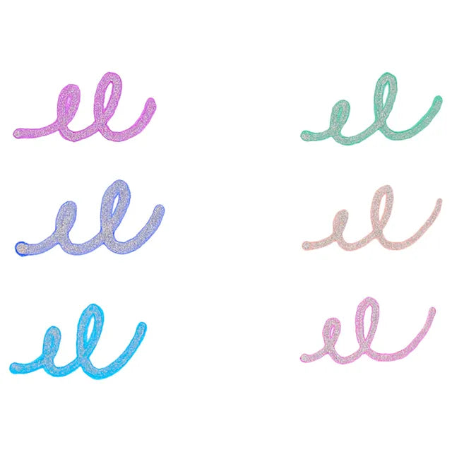 OOLY Silver Linings Outline Markers - Set of 6 - Laadlee