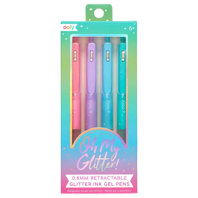 OOLY Oh My Glitter! Gel Pens - Set of 4 - Laadlee