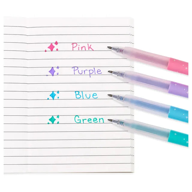 OOLY Oh My Glitter! Gel Pens - Set of 4 - Laadlee