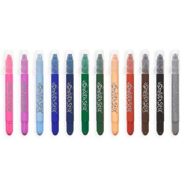 OOLY Smooth Stix Watercolor Gel Crayons - 25 PC Set - Laadlee