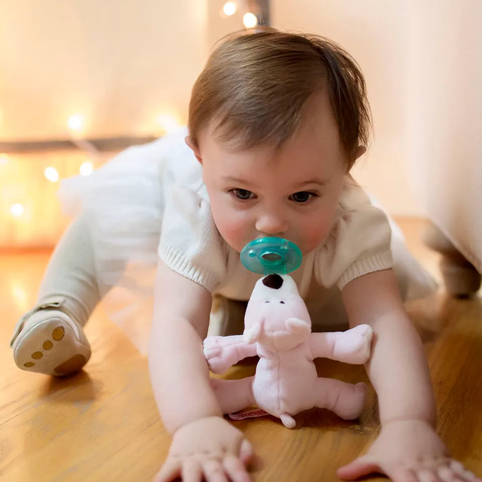 WubbaNub Pacifier - Pink Bear - Laadlee