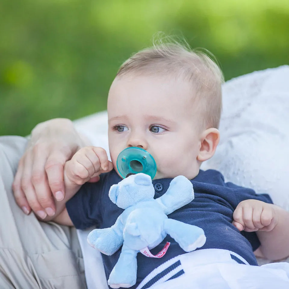 WubbaNub Pacifier - Blue Bear - Laadlee