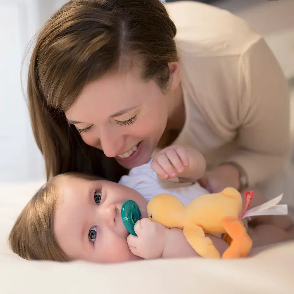 WubbaNub Pacifier - Baby Yellow Duck - Laadlee