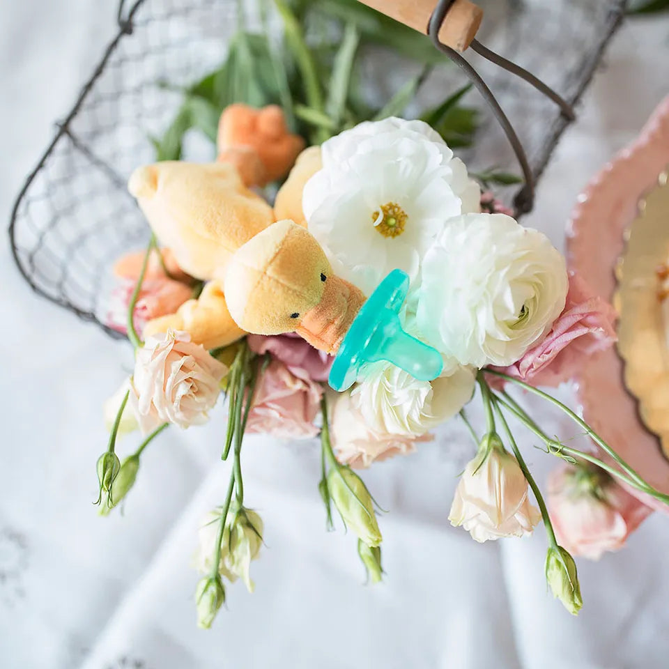 WubbaNub Pacifier - Baby Yellow Duck - Laadlee