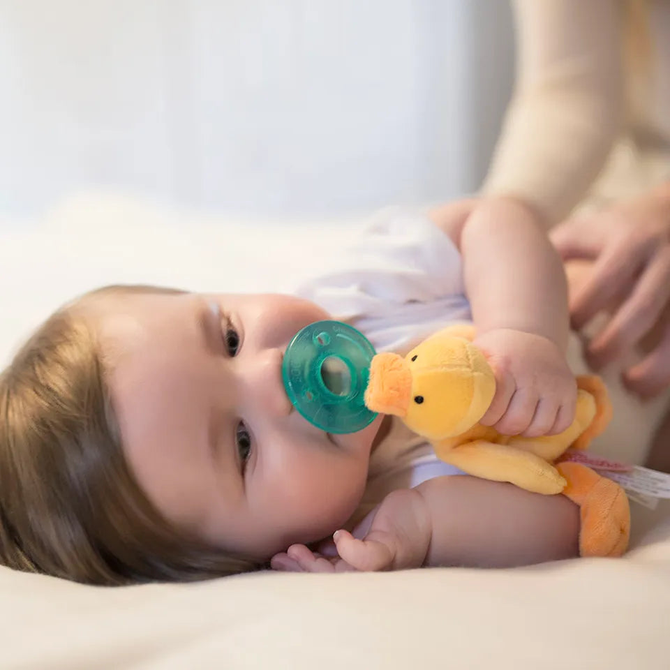 WubbaNub Pacifier - Baby Yellow Duck - Laadlee