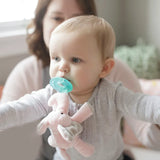 WubbaNub Pacifier - Pink Elephant - Laadlee