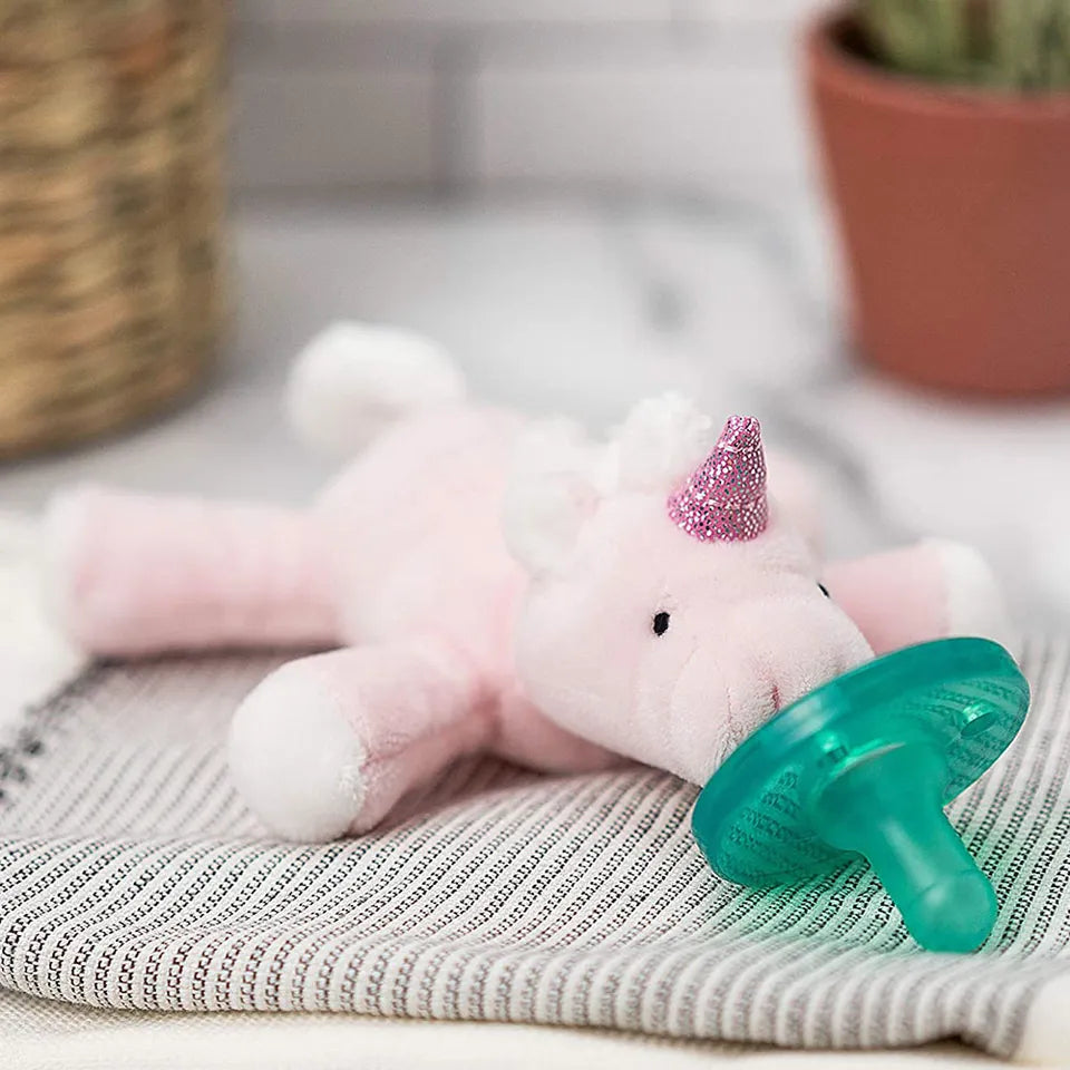 WubbaNub Pacifier - Star Pink Unicorn - Laadlee