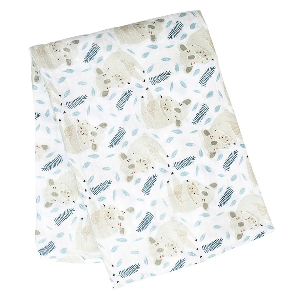 Lulujo Muslin Swaddle - Koala - Laadlee