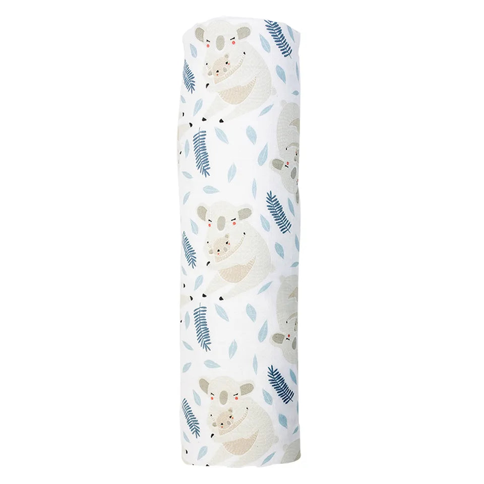 Lulujo Muslin Swaddle - Koala - Laadlee