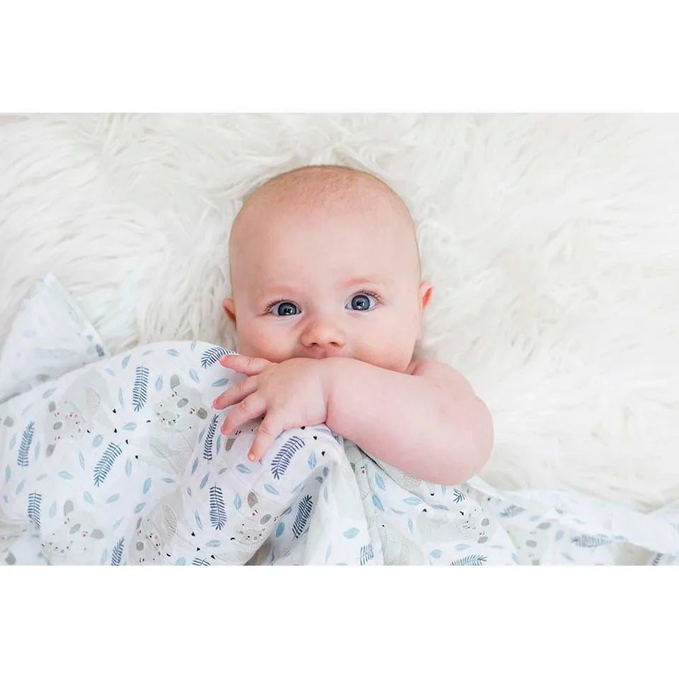 Lulujo Muslin Swaddle - Koala - Laadlee