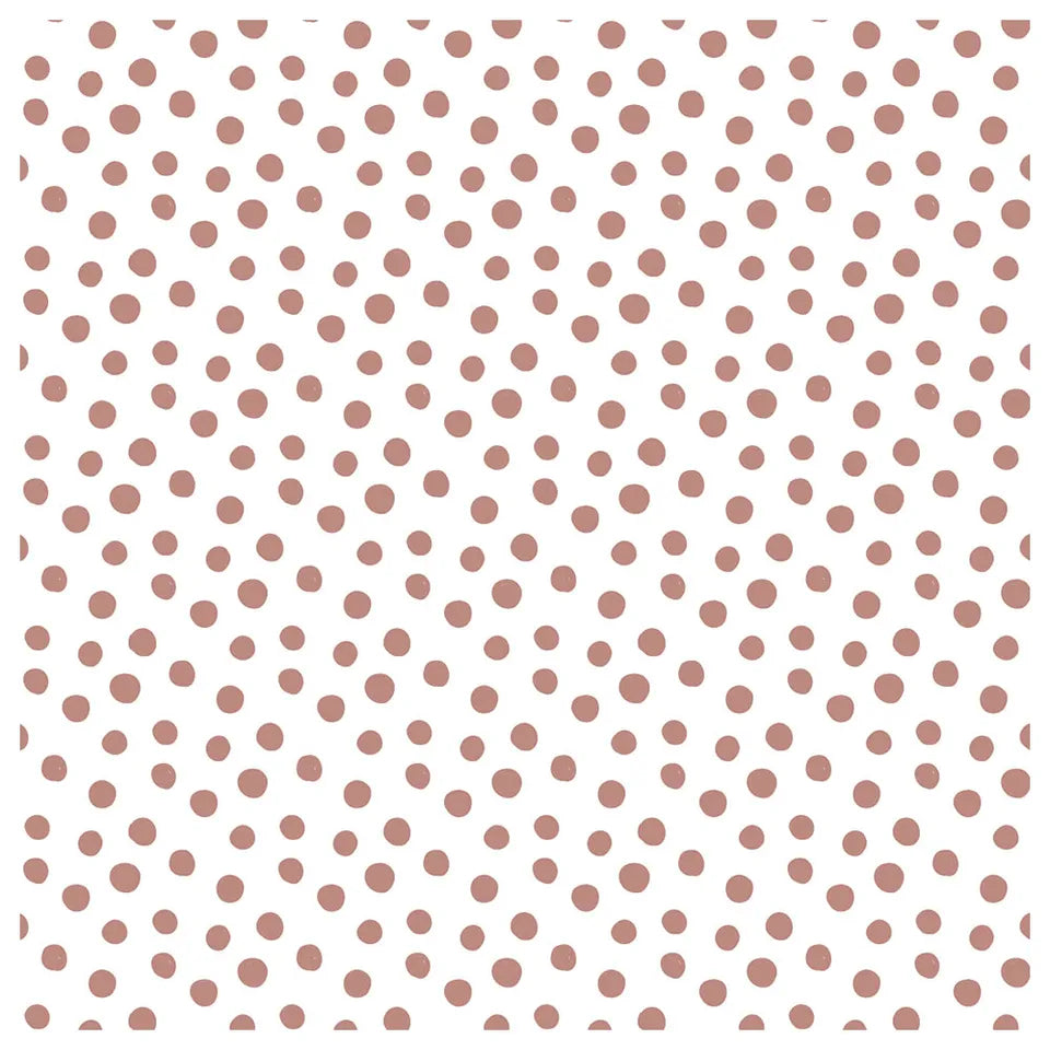 Lulujo Muslin Crib Sheet (135cm x 70cm) - Dots - Laadlee