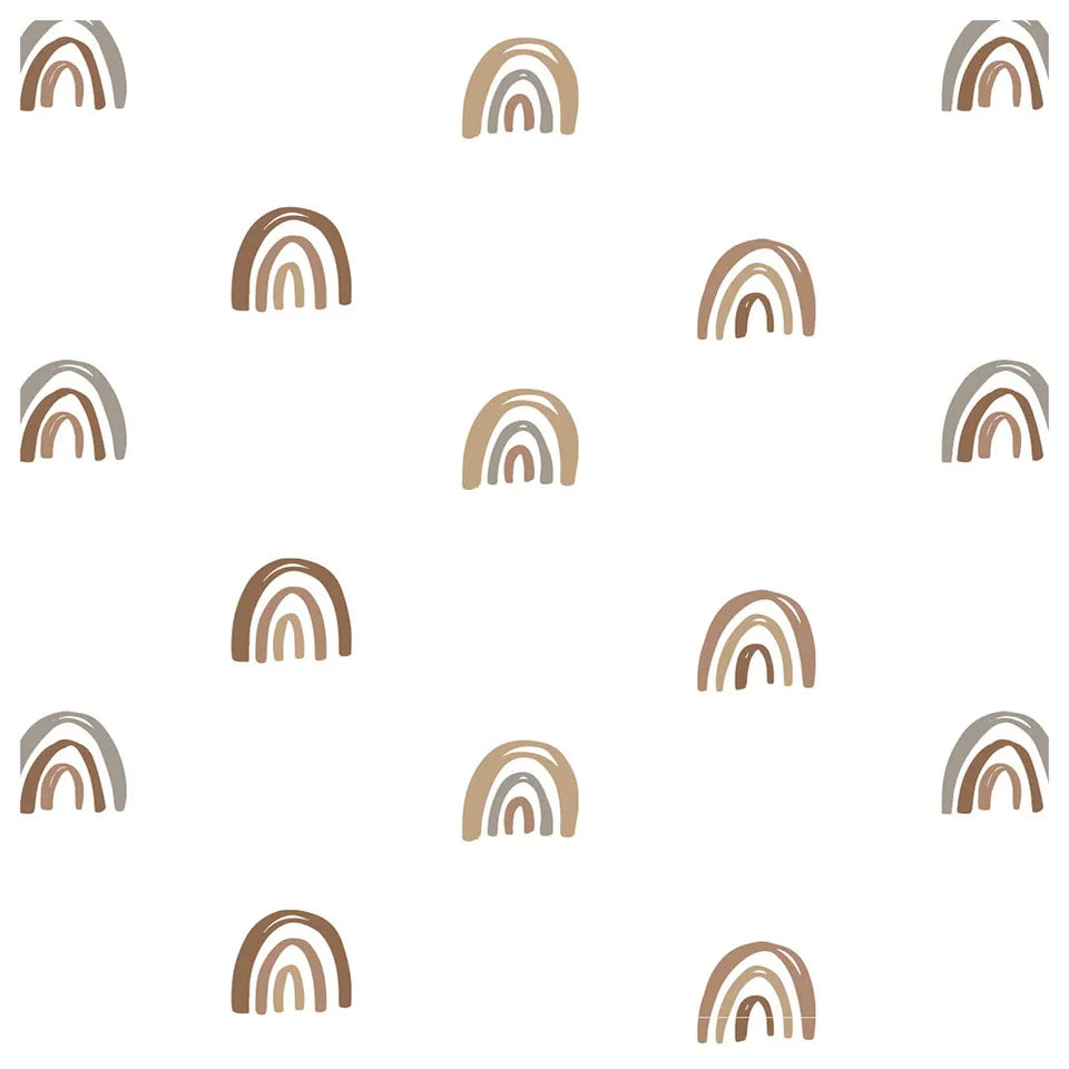 Lulujo Muslin Change Pad Cover (80cm x 40cm) - Rainbow - Laadlee