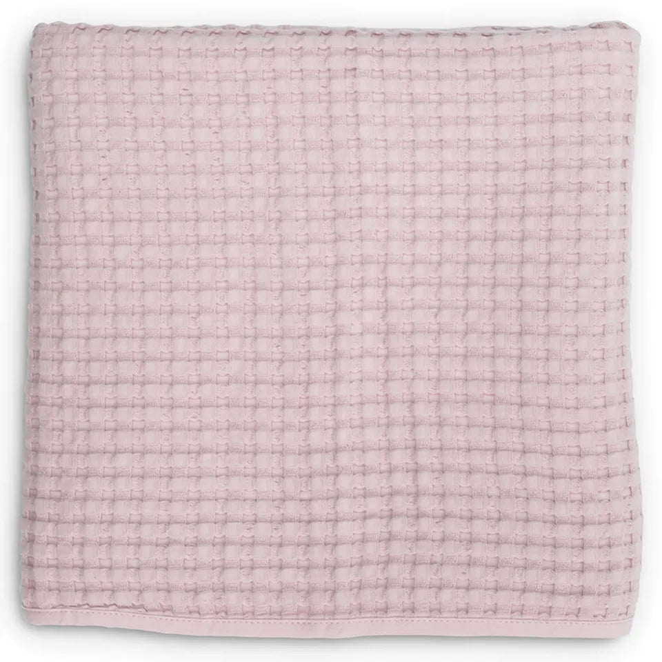 Lulujo Waffle Blanket (100cm x 80cm) - Ballet Slipper - Laadlee