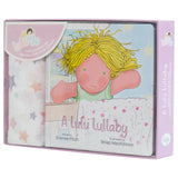 Lulujo Cotton Swaddle & Book GIFT SET - Lulu Lullaby - Laadlee