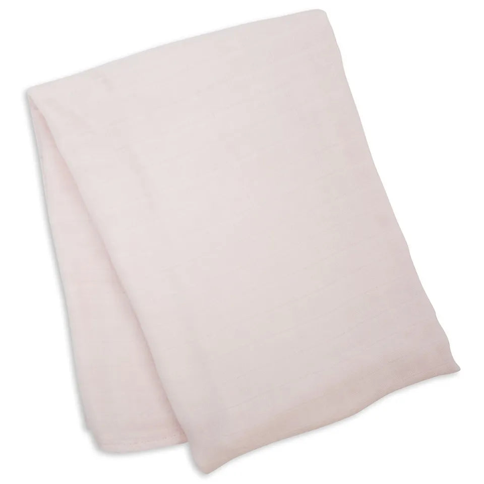 Lulujo 3-Pack Bamboo Muslin Swaddle Blankets - Pretty Pink - Laadlee