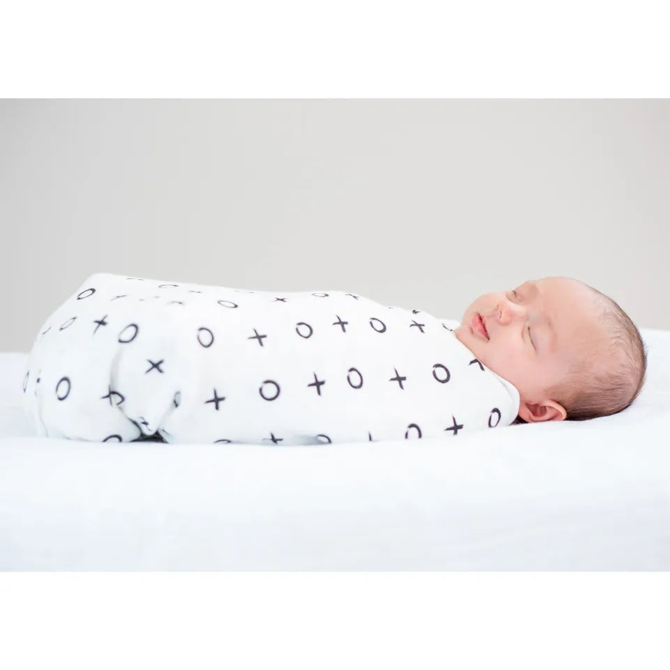 Lulujo 3-Pack Bamboo Muslin Swaddle Blankets - All Natural - Laadlee