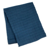 Lulujo Bamboo Swaddle - Navy - Laadlee