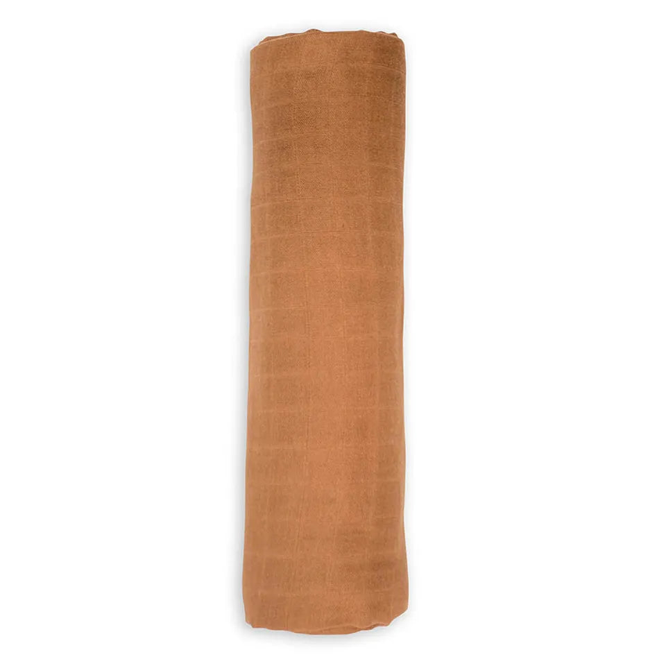 Lulujo Bamboo Swaddle - Tan - Laadlee