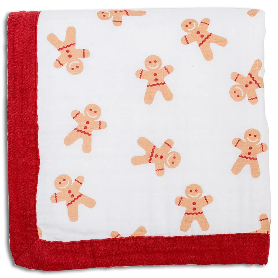 Lulujo Quilt Christmas / Gingerbread (DOUBLE SIDED) - Laadlee